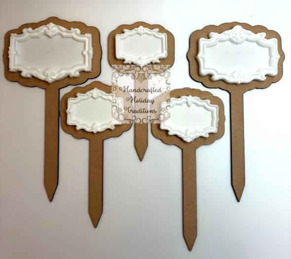 MDF LaBlanche Labels Plant Picks (Fits Mould LBMF127)