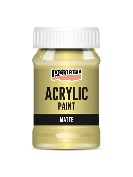 Acrylic paint matte Vanilla