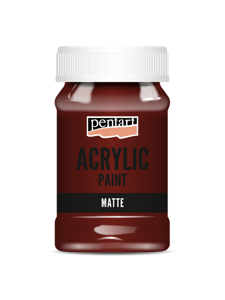 Acrylic paint matte Bourdon