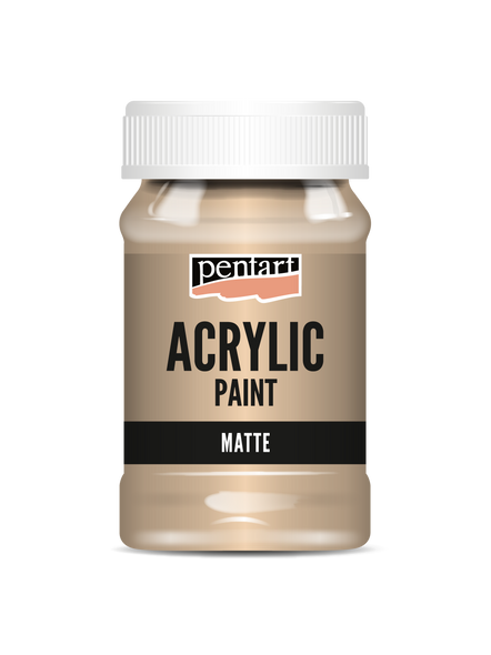 Acrylic paint matte Compact Powder