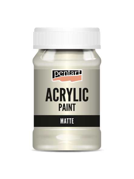 Acrylic paint matte Ivory