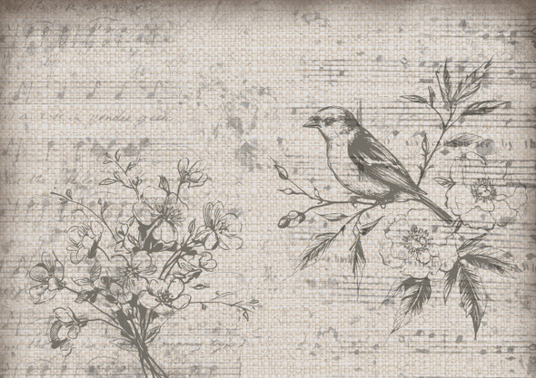 Burlap - Iveta Ziedina Gentle Lilacs 2026
