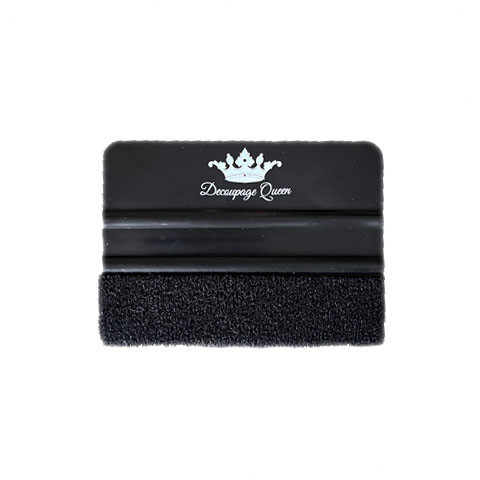 (3 Pack) Decoupage Queen Felt Edge Scraper Squeegee