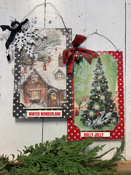 Christmas in July Door Hanger Virtual Workshop (Click link in Description)