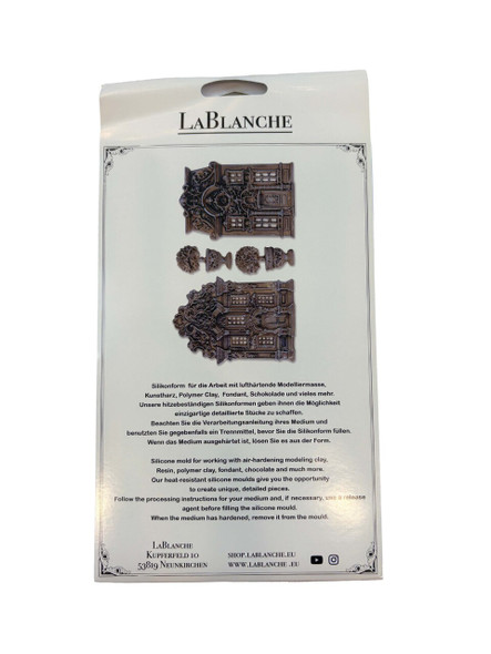 Baroque Houses Silicone Mould – LaBlanche (New for 2026)