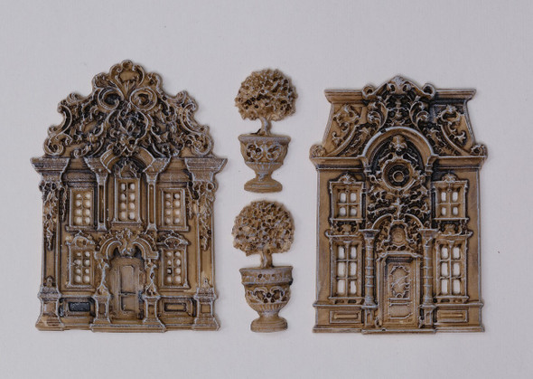 Baroque Houses Silicone Mould – LaBlanche (New for 2026)