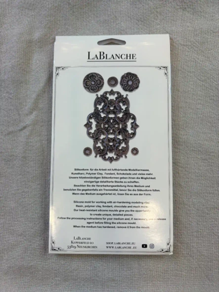 Oval Ornament Silicone Mould – LaBlanche (New for 2026)