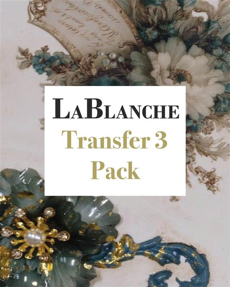 LaBlanche A4 Transfer 3-Design Pack — Vintage Victorian Christmas