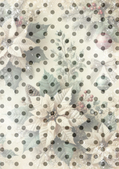 Christmas Polka Dot - Christmas Collection - Iveta Ziedina