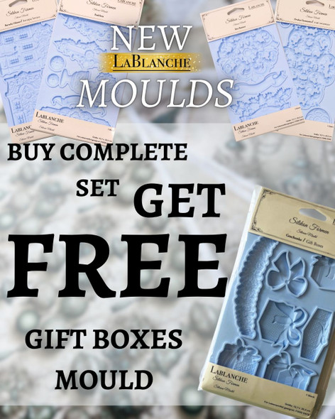 The Complete Summer '26 Set: 4 New LaBlanche Moulds + 1 FREE Gift Boxes Mould
