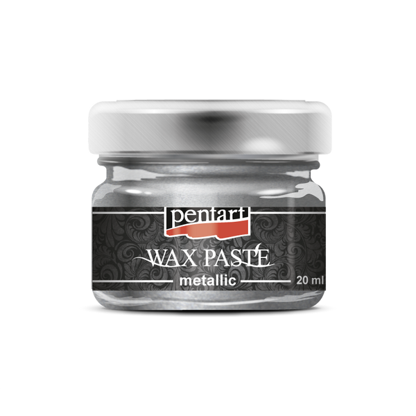 Wax paste metallic wax paste 20 ml, silver