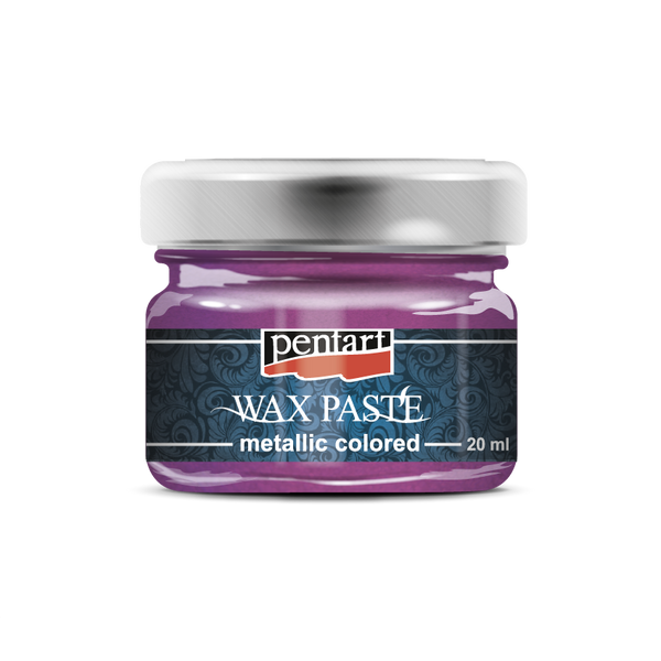 Wax paste 20 ml metallic magenta