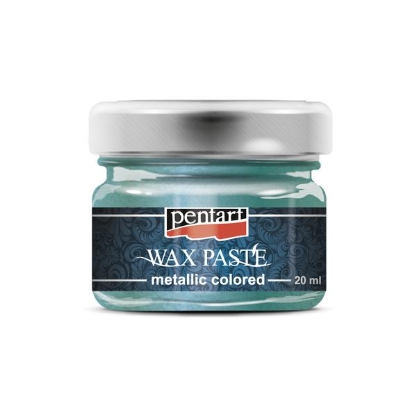 Wax paste 20 ml metallic turquoise