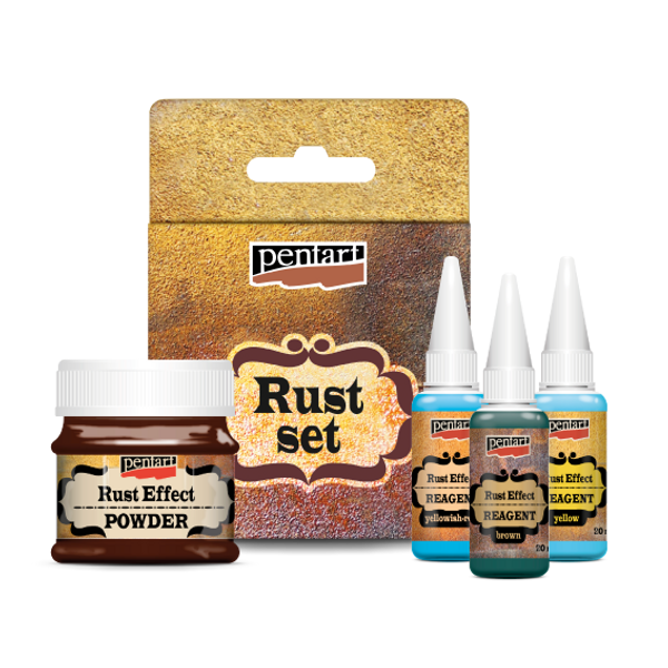 Rust Effect Set, 4 pc Natural Rust