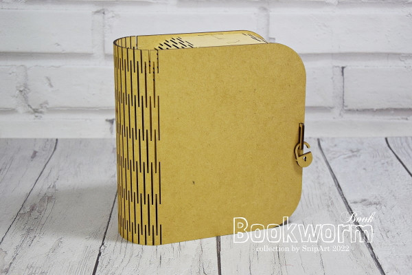 Snipart Bookworm - Book - wide book