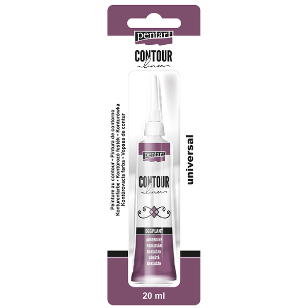 Contour liner 20 ml eggplant Contour liner 20 ml eggplant