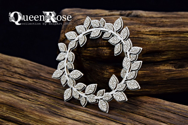 Snipart Queen Rose - Layered Wreath