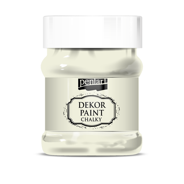 Dekor paint chalky 230 ml cream-white