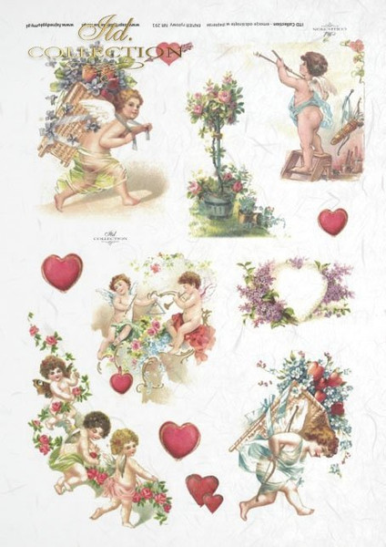 ITD Collection Valentines Cherubs