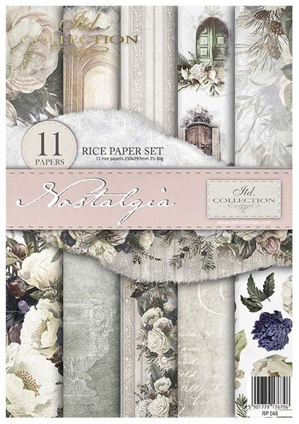 ITD Collection Rice Paper Pack of 11 Nostalgia