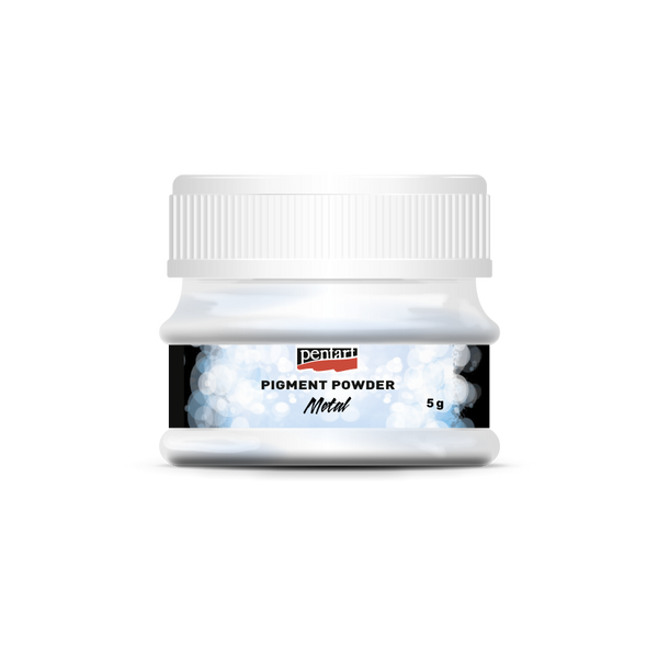 Pentart Pigment powder metallic 5 g silver Pentart Pigment powder metallic 5 g silver