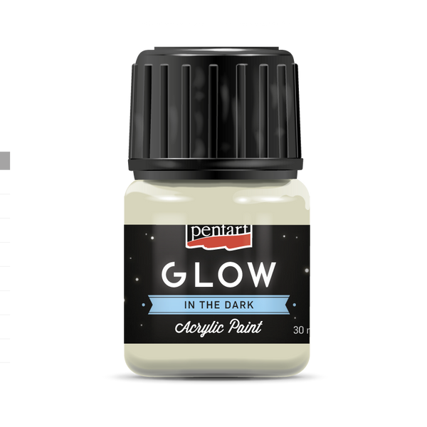 Pentart Glow in the Dark Acrylic Paint Light Green 30 ml