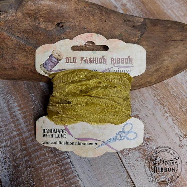 Old Fashion Ribbon Mustard