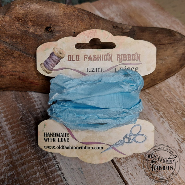 Old Fashion Ribbon Light Blue