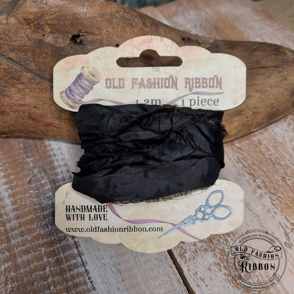 Old Fashion Ribbon Black