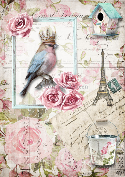 Decoupage Queen Forever Yours Rice Paper