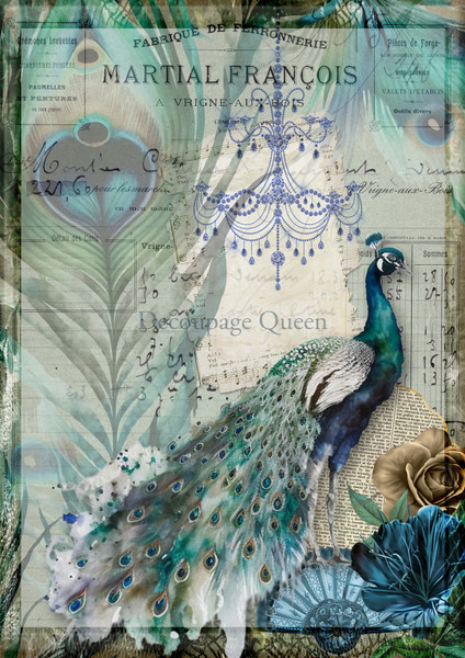 Decoupage Queen Francois Rice Paper