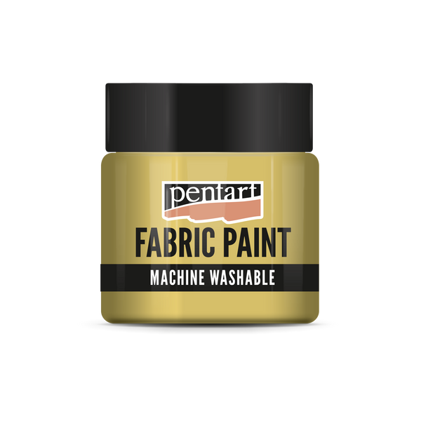 Fabric paint metallic 50 ml gold