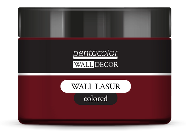 Pentart Wall Lasur colored 150 ml bordeaux Pentart Wall Lasur colored 150 ml bordeaux