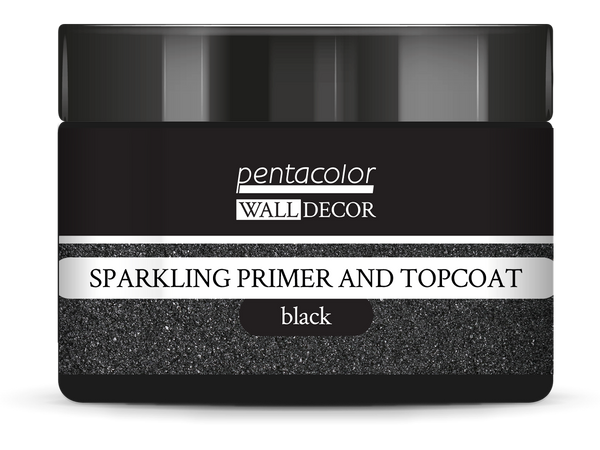Pentart WD Sparkling Primer and Topcoat 150 ml black Pentart WD Sparkling Primer and Topcoat 150 ml black