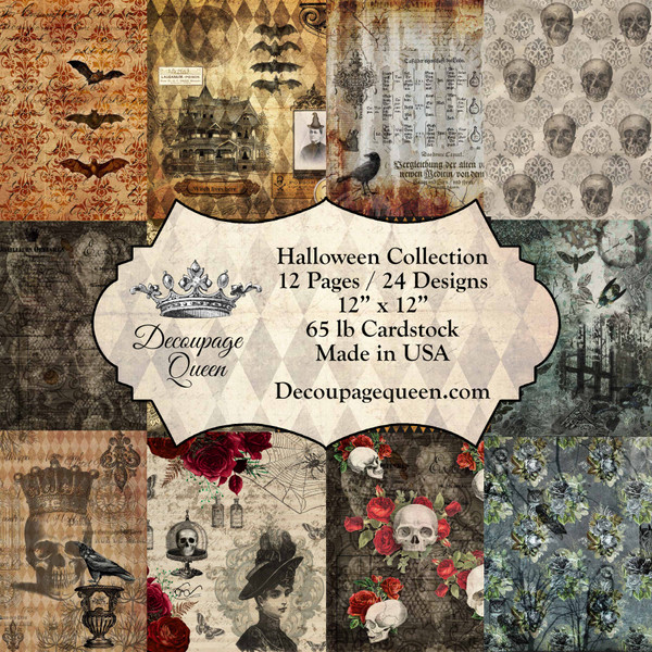 Halloween Collection Scrapbook Set