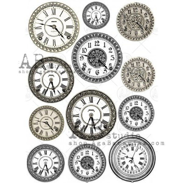 Timeless Clock Faces – Vintage Collection