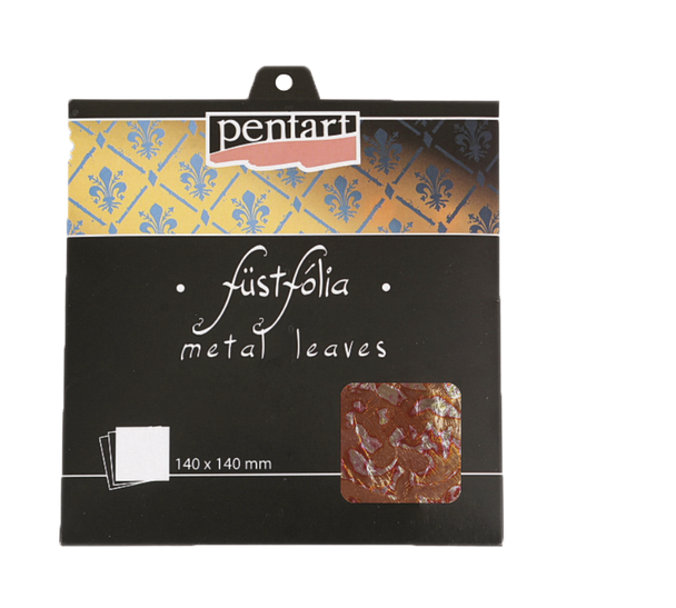 Variegated leaves, 14x14 cm, V01