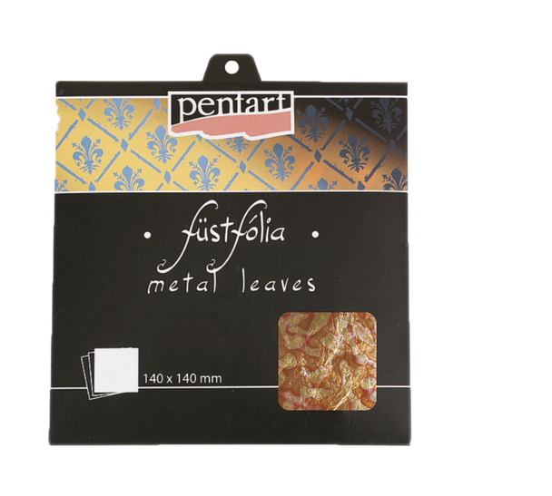 Variegated leaves, 14x14 cm, V02