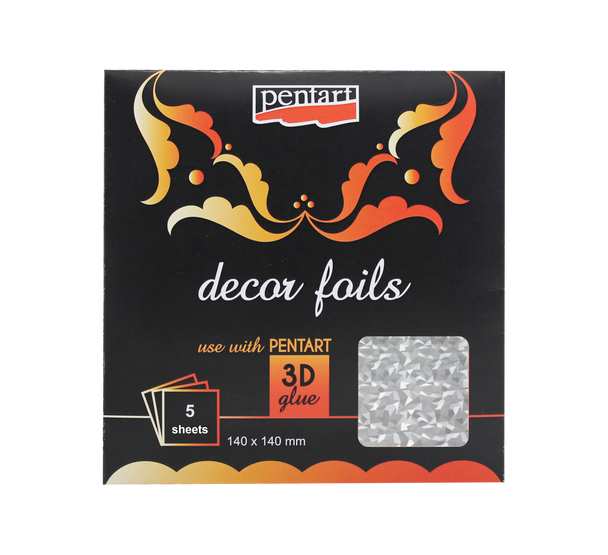 Decor foils hologram breaks 14 x 14 cm