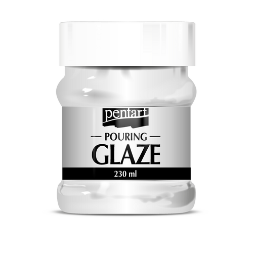 Pouring glaze