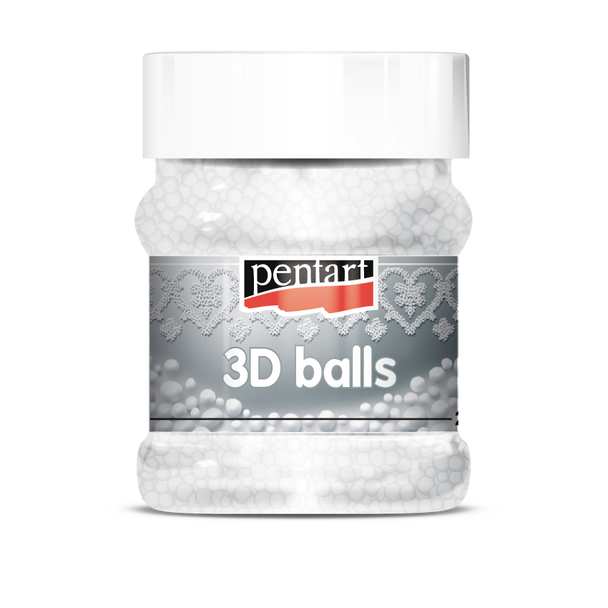 3D balls, large, 230 ml