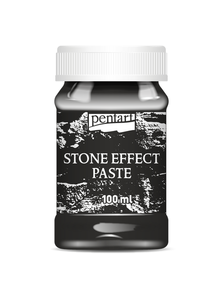 Stone effect paste 100 ml antharacite