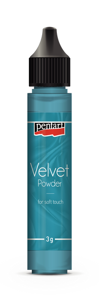 Velvet powder turquoise min. 3 g