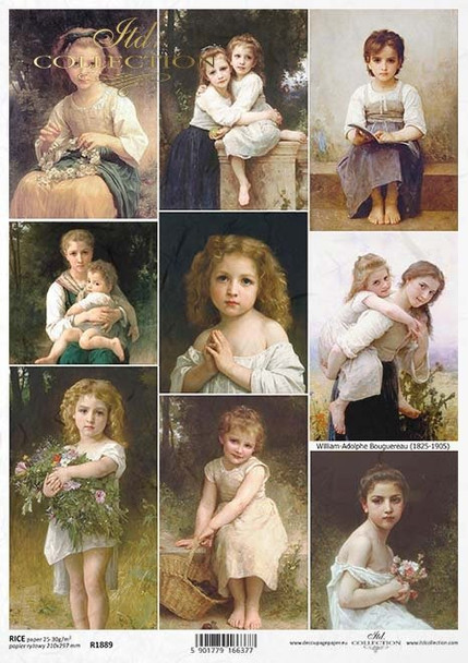 ITD Collection Bouguereau Girls