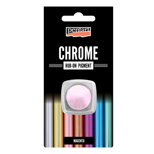 Rub-on pigment chrome effect 0,5 g magenta