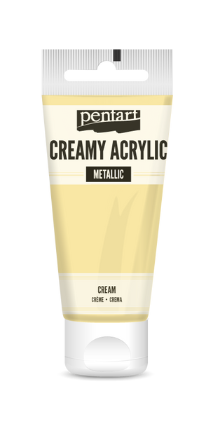 Creamy acrylic semi-gloss 60 ml cream
