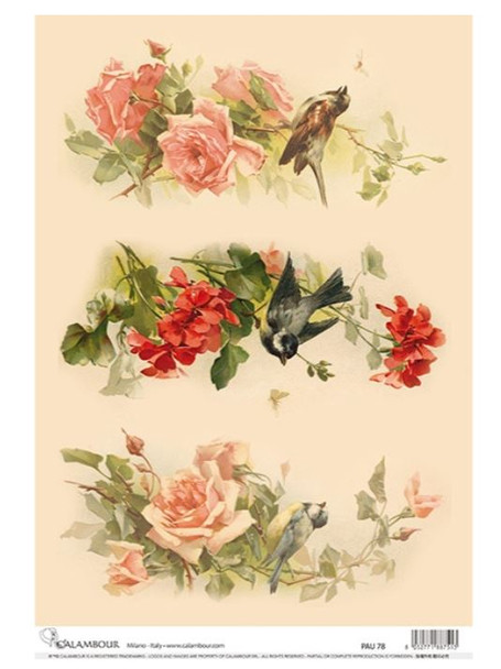 Calambour Vintage Catherine Klein Roses