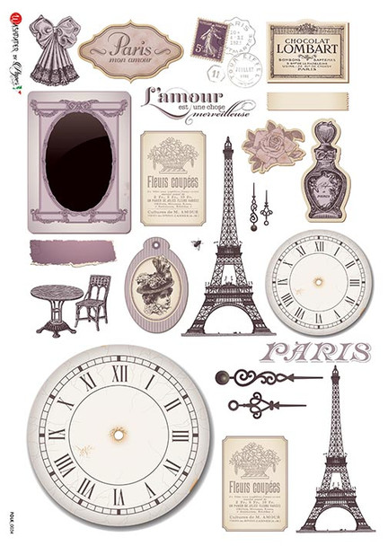 Paper Designs Folk 0034 - Parisian Symbols
