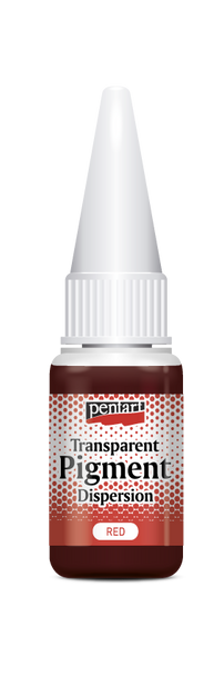Transparent pigment 20 ml red