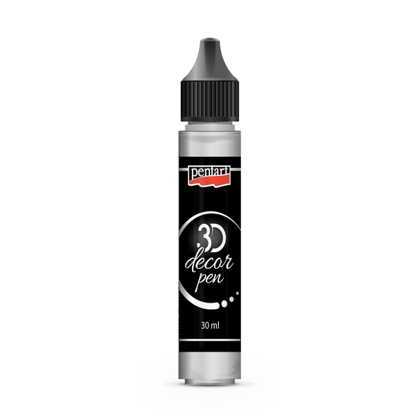 3D Decor Pen 30 ml silver